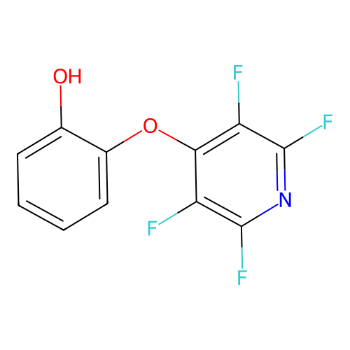 2-[(2,3,5,6-Tetrafluoropyridin-4-yl)oxy]phenol structure