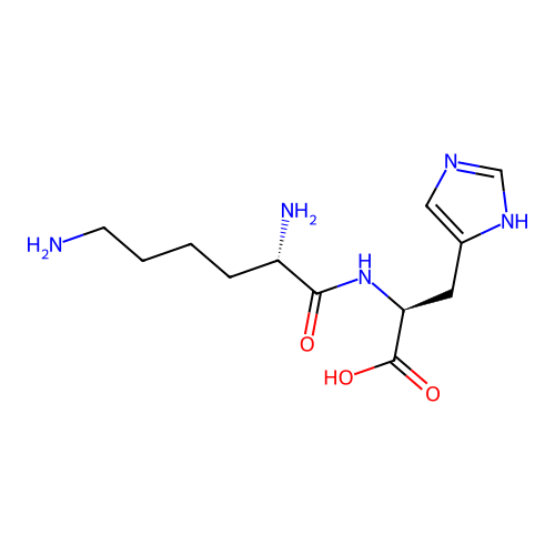 Lysylhistidine structure