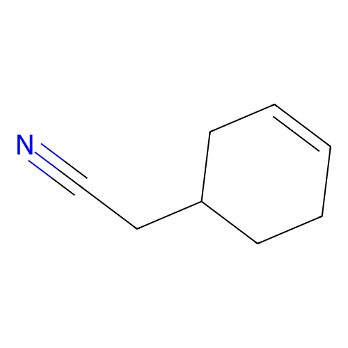 Cyclohex-3-en-1-ylacetonitrile structure