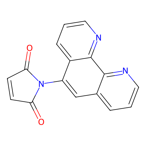 1-(1,10-Phenanthrolin-5-yl)-1H-pyrrole-2,5-dione structure