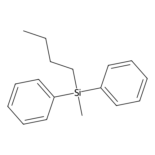 Butyl(methyl)diphenylsilane structure