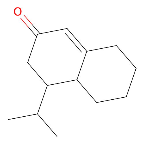 4-isopropyl-4,4a,5,6,7,8-hexahydronaphthalen-2(3H)-one structure