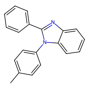 2-Phenyl-1-(p-tolyl)benzimidazole structure