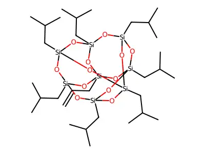 1-Allyl-3 5 7 9 11 13 15-heptaisobutyl-& structure