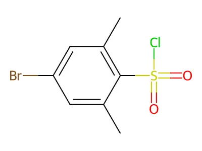 4-Bromo-2,6-dimethylbenzenesulfonyl chloride structure