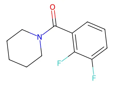(2,3-Difluorophenyl)(piperidin-1-yl)methanone structure