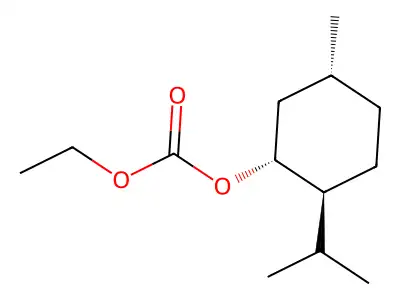 Ethyl menthyl carbonate structure