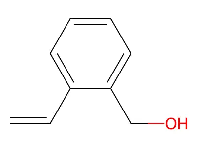 (2-Vinylphenyl)methanol structure