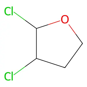 2,3-Dichlorotetrahydrofuran structure