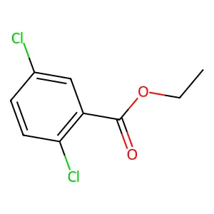 Ethyl 2,5-dichlorobenzoate structure
