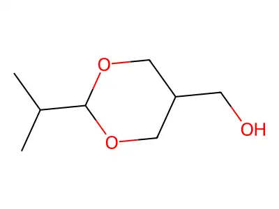 2-Isopropyl-5-hydroxymethyl-1,3-dioxane structure