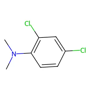Benzenamine, 2,4-dichloro-N,N-dimethyl- structure