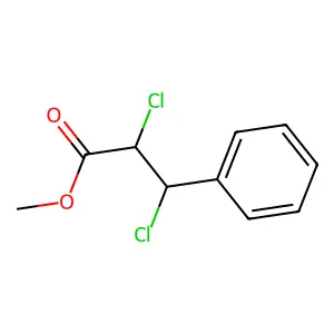 Methyl 2,3-dichloro-3-phenylpropanoate structure