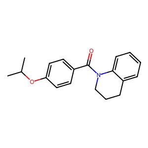 1-(4-Isopropoxybenzoyl)-1,2,3,4-tetrahydroquinoline structure