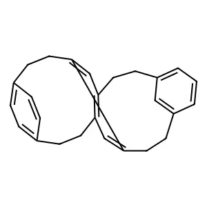 Pentacyclo(18.2.2.2(9,12).0(4,15).0(6,17))hexacosa-4,6(17),9,11,15,20,22,23,25-nonane structure
