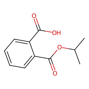 Monoisopropyl phthalate structure