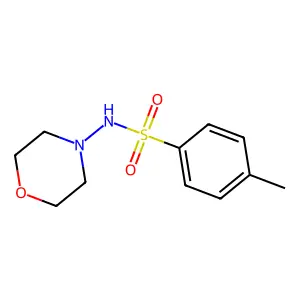 4-methyl-N-morpholin-4-ylbenzenesulfonamide structure
