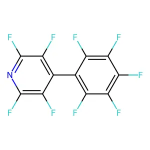 2,3,5,6-Tetrafluoro-4-(perfluorophenyl)pyridine structure