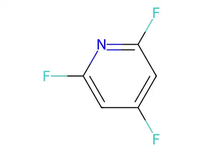 2,4,6-Trifluoropyridine structure