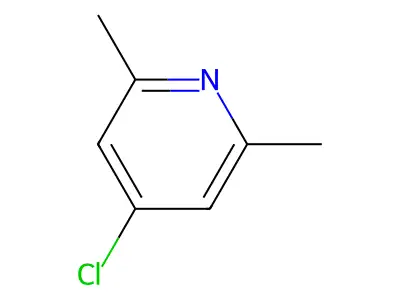 4-Chloro-2,6-dimethylpyridine structure