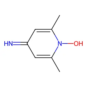4-Amino-2,6-dimethylpyridine 1-oxide structure