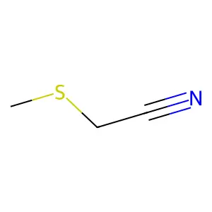 Methylthioacetonitrile structure