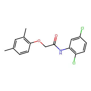 N-(2,5-dichlorophenyl)-2-(2,4-dimethylphenoxy)acetamide structure