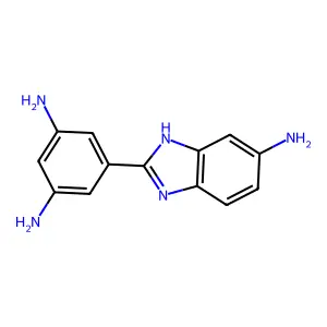 5-(5-Amino-1H-benzo[d]imidazol-2-yl)benzene-1,3-diamine structure