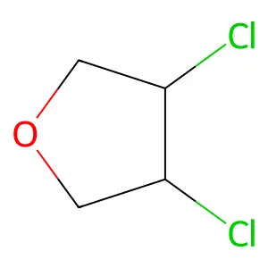 3,4-Dichlorotetrahydrofuran structure