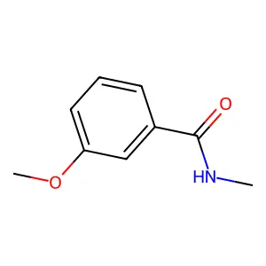 3-methoxy-N-methylbenzamide structure