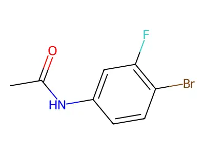 4'-Bromo-3'-fluoroacetanilide structure