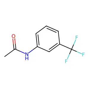 Acetamide, N-(3-(trifluoromethyl)phenyl)- structure