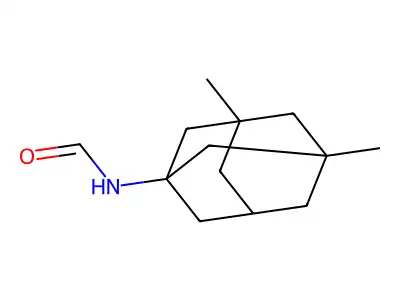 N-(3,5-Dimethyltricyclo(3.3.1.13,7)dec-1-yl)formamide structure