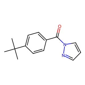 (4-Tert-butylphenyl)-pyrazol-1-ylmethanone structure