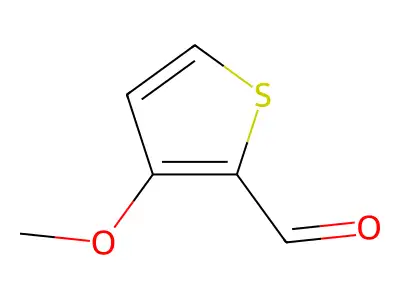3-Methoxythiophene-2-carbaldehyde structure