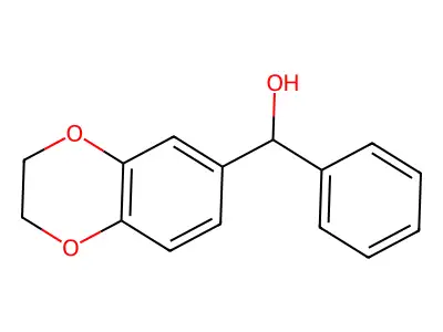 (2,3-DihydrobenZo[b][1,4]dioxin-6-yl)(phenyl)methanol structure