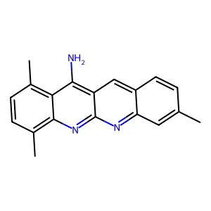 1,4,8-Trimethyl-12-quinolino[2,3-b]quinolinamine structure