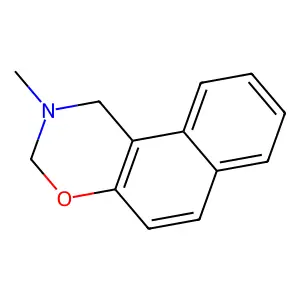 2-methyl-2,3-dihydro-1H-naphtho[1,2-e][1,3]oxazine structure