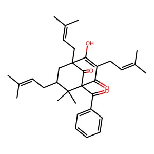 Nemorosone structure