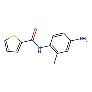 N-(4-amino-2-methylphenyl)thiophene-2-carboxamide structure