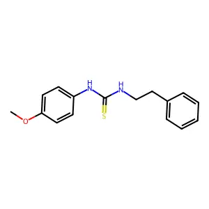 1-(4-Methoxyphenyl)-3-(2-phenylethyl)thiourea structure