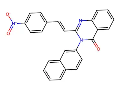 3-naphthalen-2-yl-2-[(E)-2-(4-nitrophenyl)ethenyl]quinazolin-4-one structure