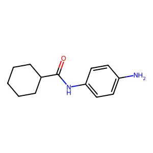 N-(4-aminophenyl)cyclohexanecarboxamide structure