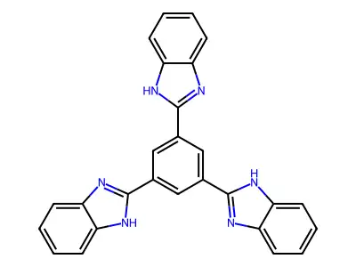 1,3,5-Tri(2-benzimidazolyl)benzene structure