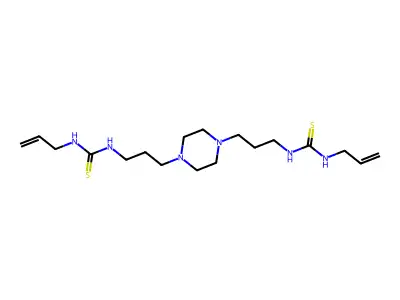 1-prop-2-enyl-3-[3-[4-[3-(prop-2-enylcarbamothioylamino)prop structure