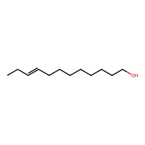 9-Dodecen-1-ol structure