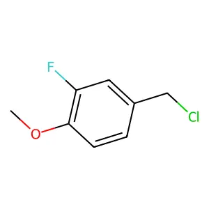 3-Fluoro-4-methoxybenzyl chloride structure
