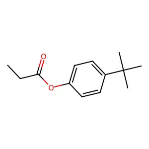 4-Tert-butylphenyl propionate structure