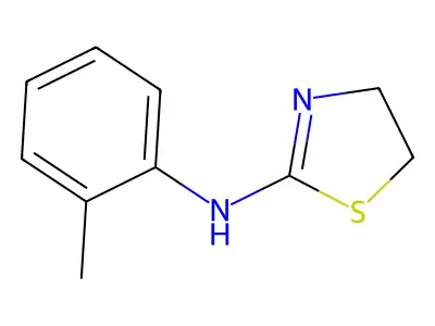 N-(2-Methylphenyl)-4,5-dihydro-1,3-thiazol-2-amine structure