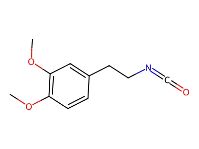 3,4-Dimethoxyphenethyl isocyanate structure